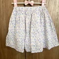 花柄 コットンスカート 120のサムネイル