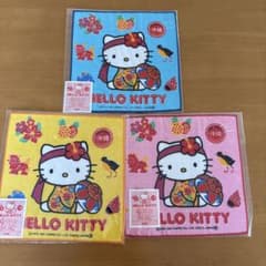 ハローキティ ご当地プチタオル 3枚セット 沖縄限定 - メルカリ