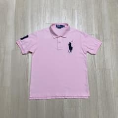 90s Ralph Lauren ポロシャツ ジャマイカ ビッグポニー ピンク ラルフローレン ガールズビッグポニー半袖ポロシャツ送料無料 半袖