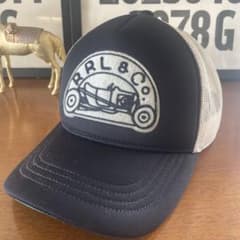 RRL & Co. ロゴ刺繍メッシュキャップのサムネイル