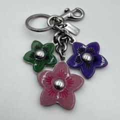 COACH Y2K Colorful Floral Keychainのサムネイル