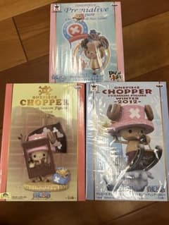 【未開封/3種セット】ワンピース チョッパー プレミアムフィギュア バンプレスト 未開封/3種セット】ワンピース チョッパー プレミアムフィギュア