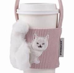 【台湾スタバ】【ピンクのみ】STARBUCKS カップホルダーのサムネイル