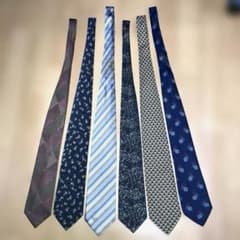 ブランドネクタイ　6本　まとめ売り ブルーノ・ピアッテリィ、レノマほか