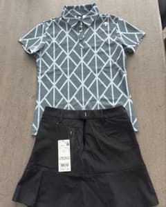 最終値下げ！ほぼ未使用！DESCENTE GOLF レディース ポロMサイズのサムネイル