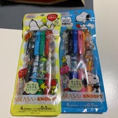 サラサクリップ スヌーピー　sarasa ゼブラ  ペンのサムネイル