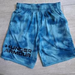 Under Armour ハーフパンツ ブルー カモ柄 YLG　150のサムネイル
