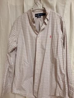 Polo Ralph Lauren CUSTOM FIT 長袖チェックシャツ　Lのサムネイル