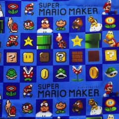 スーパーマリオメーカー　生地　オックスのサムネイル