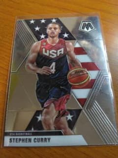 NBA Stephen Curry Panini Mosaic USA Card - メルカリ