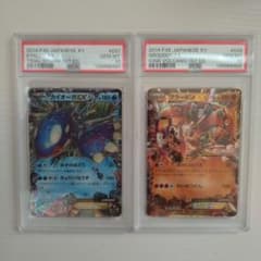 【PSA8.6】グラードン カイオーガex 2004年製 連番 カイオーガEX グラードンEX PSA10 連番 RR XY5 031 039 - メルカリ