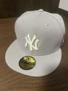 t*n様 NEW ERA 59FIFTY ニューヨークヤンキース キャップ グレのサムネイル