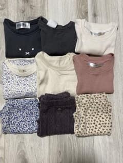 キッズ　まとめ　80　ユニクロ　プティマイン　petit mainのサムネイル
