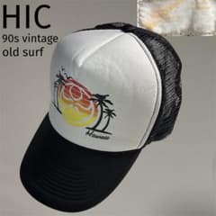 90s 올드 서핑 HIC 메쉬 캡 OTTO 바디 스냅 백