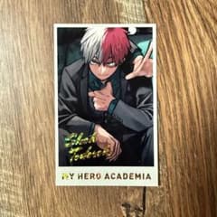 僕のヒーローアカデミア ヒロアカ原画展 メモリアルコレクション 轟焦凍　箔押しのサムネイル