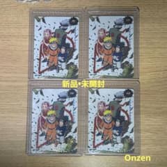 未開封 NARUTO 第7班 KAYOU プロモカード PR-002 4枚セットのサムネイル