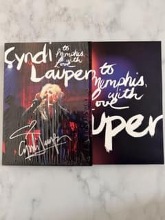 シンディー・ローパー 直筆サインCyndi Lauper メンフィスへ愛をこめてのサムネイル