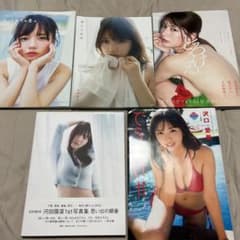 写真集セット(乃木坂与田祐希、日向坂　斎藤京子、河田陽菜)雪平莉左、沢口愛華のサムネイル