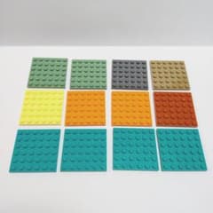 LEGO 정규품 6×6 플레이트 12장 레고 블록(405)