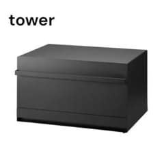 新品 tower⁑山崎実業 ブレッドケース 引き出し型2段  パンケースのサムネイル