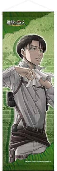 文教堂 アニメガ 限定 進撃の巨人 リヴァイ タペストリー - メルカリ