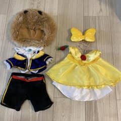 ユニベアシティ ダッフィー　美女と野獣　ベル 野獣　セットコスチューム ユニベアシティ ダッフィー 美女と野獣 ベル 野獣 セットコスチューム