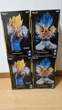 ドラゴンボール Grandista ベジット ゴジータIIフィギュア 4個セット