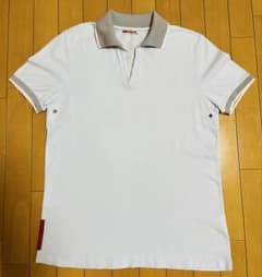 美品】prada sport プラダスポーツ ポロシャツ - メルカリ