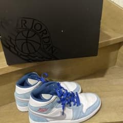 早い者勝ち！　NIKE JORDAN MID SE ハイパーロイヤル 28cmのサムネイル
