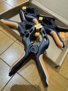 TOLESA スプリングクランプ 7インチ 強力 固定クランプ 4点セットのサムネイル