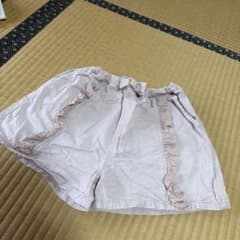 SHOO-LA-RUEフリル付きハーフパンツ ピンク 120のサムネイル