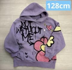 ZARAキッズ　フード付きパーカー　128cmのサムネイル