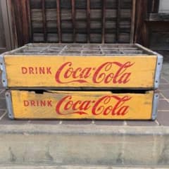【87さん専用】コカコーラ　アンティーク　木箱のサムネイル