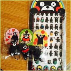 くまモン☆シール&キーホルダーセットのサムネイル