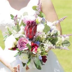 造花ブーケ　ウェディング　前撮り　結婚式のサムネイル