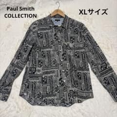 美品 大きいサイズ ポールスミスコレクション 美品 長袖シャツ 花柄 XL