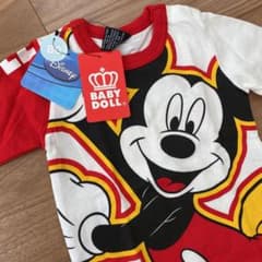 ベビードール Tシャツ　ディズニー　ミッキー　ロンTのサムネイル