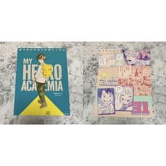 ヒロアカ 万年日めくりカレンダー 表紙＆31日 原画展グッズ バラ販売