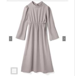 GRL 袖スリットバックリボンフレアワンピースのサムネイル