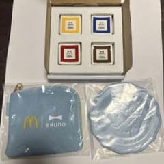 BRUNO マクドナルドコラボ　ポーチ　プレート　YEBISU箸置　セット