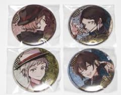 文豪ストレイドッグス 春河35画集 ゲーマーズ特典 箔押し缶バッジ4個