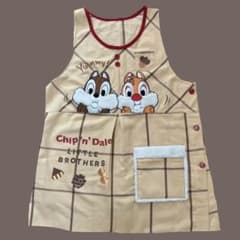 保育士 エプロン  チップ＆デールのサムネイル