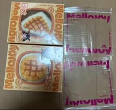 ☆Mellojoy メロジョイ クリームワッフル スクエア、サンカク ムース