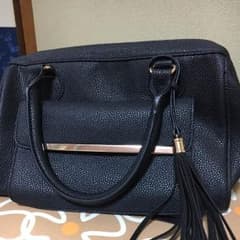 黒 バッグ  ２wayのサムネイル