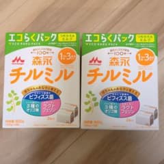 森永乳業 チルミル エコらくパック 800g ×2箱 - メルカリ