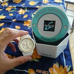 baby-G BGA-151 ホワイト×ゴールドのサムネイル