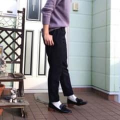 earth music &ecology テーパードパンツ Mサイズ ブラックのサムネイル