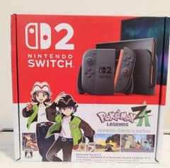 Nintendo Switch2 本体 ポケモンレジェンズのサムネイル