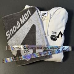 【銀テ付】Man DomeTour ONグッズ　パーカー/フェイスタオル 銀テ付】SnowMan DomeTour ONグッズ パーカー/フェイスタオル - メルカリ