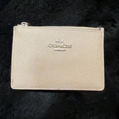 COACH キーケース コインケース ベージュのサムネイル